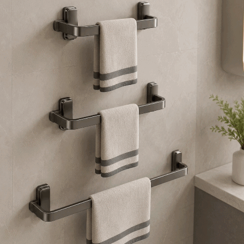 Porte serviette salle de bain | Élégance Pratique