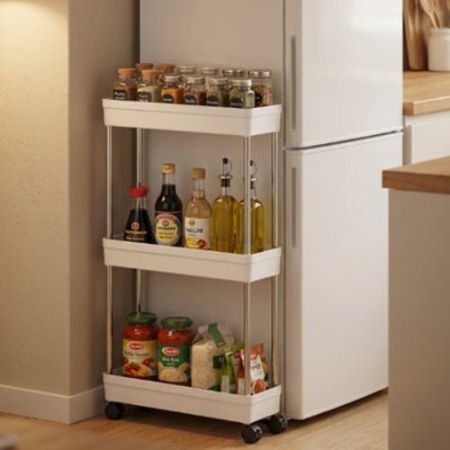 Desserte a roulettes – Rangement Mobile et Gain de Place | INTÉRIEUR COCON™ - INTERIEUR COCON
