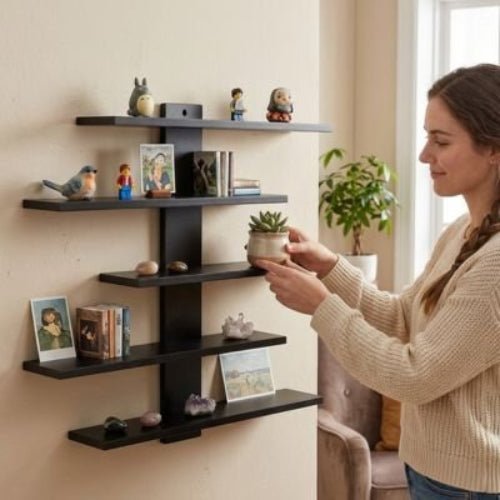 Etagere bois – Gain de Place | INTÉRIEUR COCON™ - INTERIEUR COCON