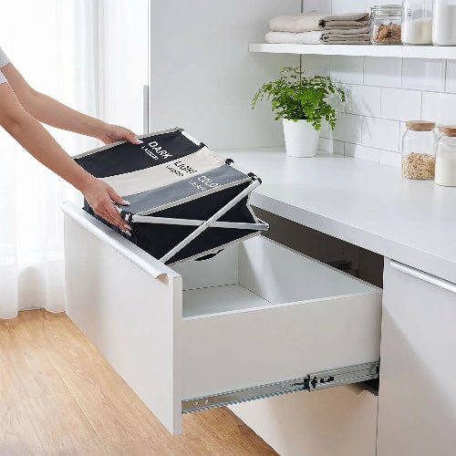 Panier à linge 3 compartiments – Tri Facilité | INTÉRIEUR COCON™ - INTERIEUR COCON