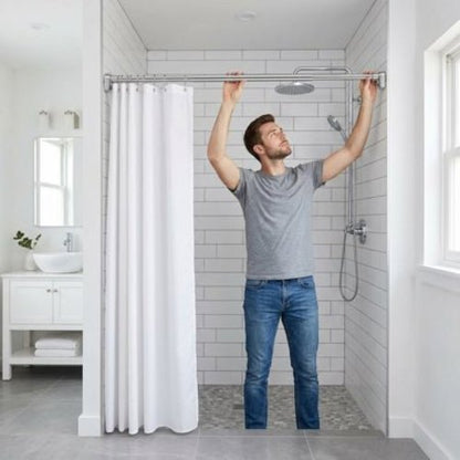 Barre de douche – Sans Perçage Réglable | INTÉRIEUR COCON™ - INTERIEUR COCON