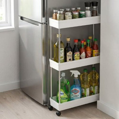 Desserte a roulettes – Rangement Mobile et Gain de Place | INTÉRIEUR COCON™ - INTERIEUR COCON