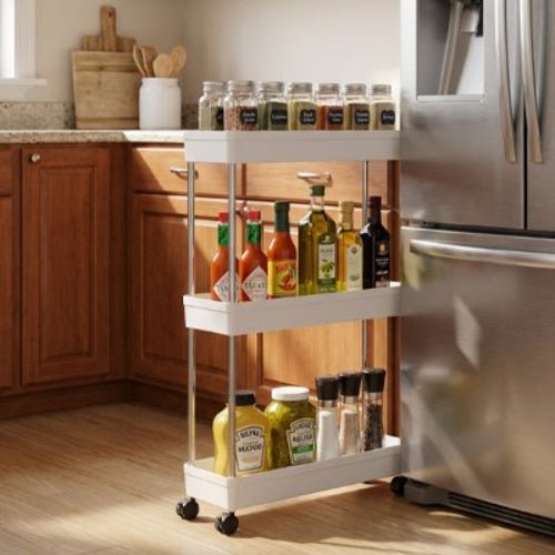 Desserte a roulettes – Rangement Mobile et Gain de Place | INTÉRIEUR COCON™ - INTERIEUR COCON