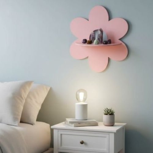 Etagere bois – Charme Floral | INTÉRIEUR COCON™ - INTERIEUR COCON