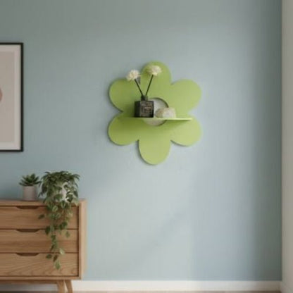 Etagere bois – Charme Floral | INTÉRIEUR COCON™ - INTERIEUR COCON