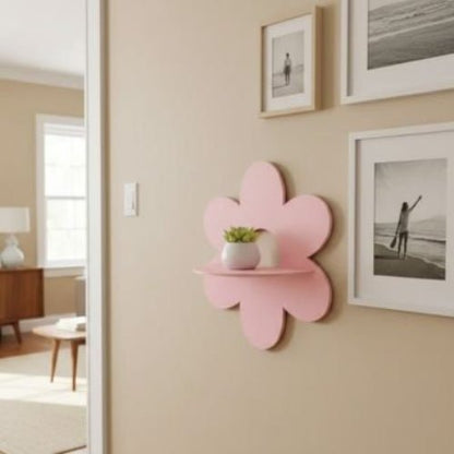 Etagere bois – Charme Floral | INTÉRIEUR COCON™ - INTERIEUR COCON