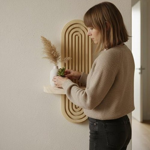 Etagere murale bois – Design Minimalist | INTÉRIEUR COCON™ - INTERIEUR COCON