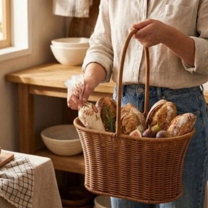 Panier de rangement en osier – Organisation Raffinée | INTÉRIEUR COCON™ - INTERIEUR COCON