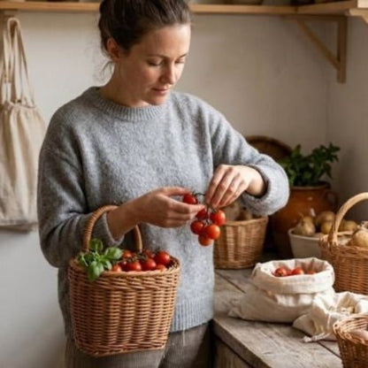 Panier de rangement en osier – Organisation Raffinée | INTÉRIEUR COCON™ - INTERIEUR COCON