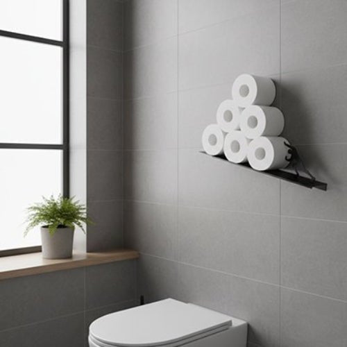 Porte papier toilette – Installation Facile | INTÉRIEUR COCON™ - INTERIEUR COCON
