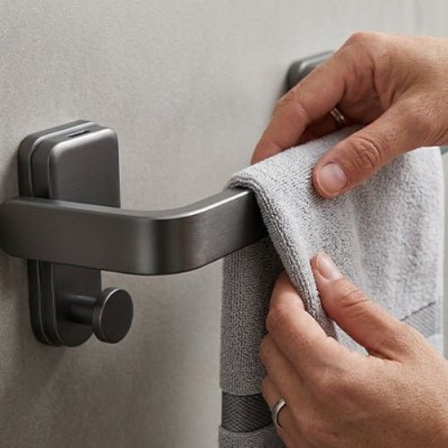 Porte serviette salle de bain – Salle de Bain Organisée et Élégant | INTÉRIEUR COCON™ - INTERIEUR COCON