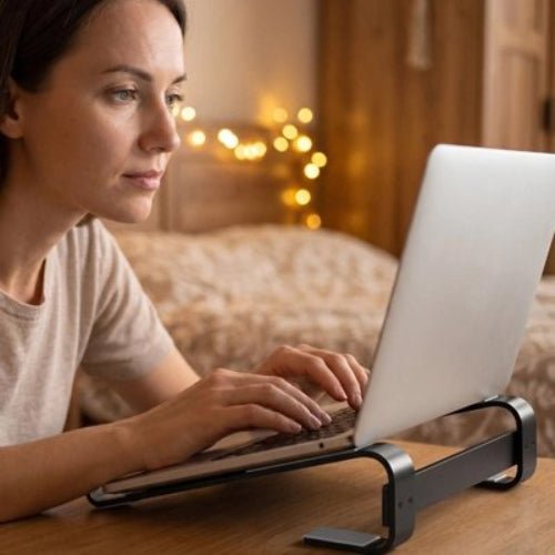 Support pour ordinateur portable – Posture Optimisée | INTÉRIEUR COCON™ - INTERIEUR COCON